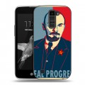Дизайнерский пластиковый чехол для LG K7 Владимир Ленин