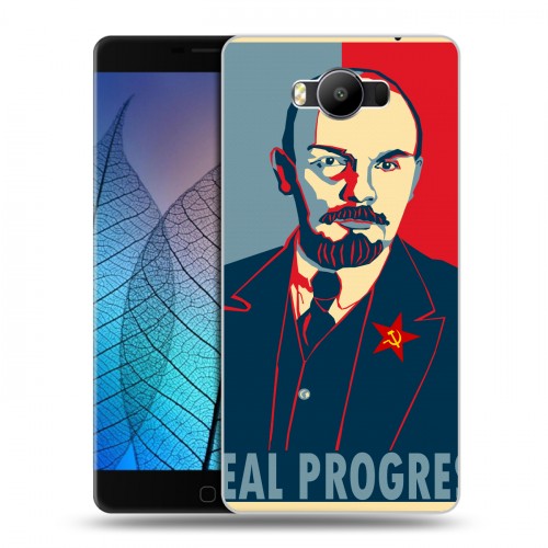 Дизайнерский силиконовый чехол для Elephone P9000 Владимир Ленин