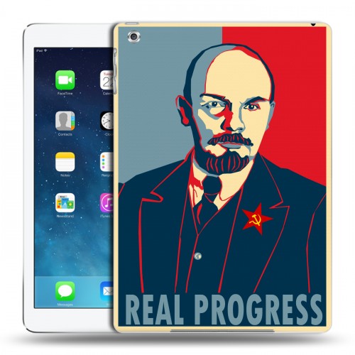 Дизайнерский силиконовый чехол для Ipad (2017) Владимир Ленин