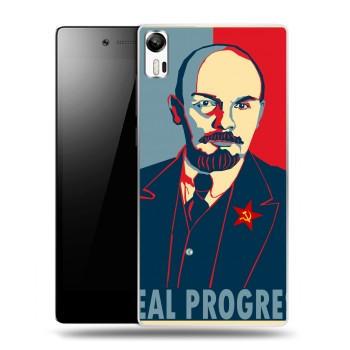 Дизайнерский силиконовый чехол для Lenovo Vibe Shot Владимир Ленин (на заказ)
