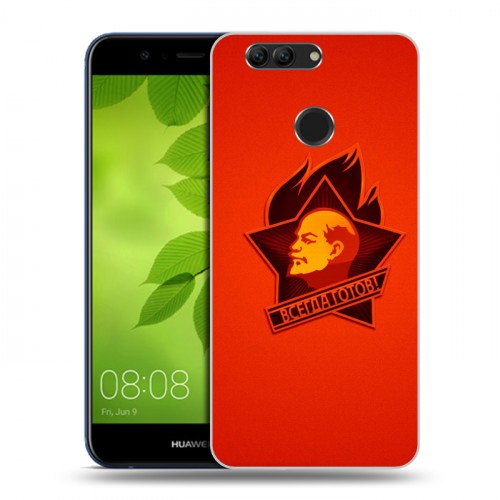 Дизайнерский пластиковый чехол для Huawei Nova 2 Plus Владимир Ленин