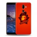 Дизайнерский пластиковый чехол для Nokia 7 Plus Владимир Ленин