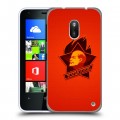 Дизайнерский пластиковый чехол для Nokia Lumia 620 Владимир Ленин