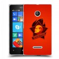 Дизайнерский пластиковый чехол для Microsoft Lumia 435 Владимир Ленин