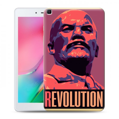 Дизайнерский силиконовый чехол для Samsung Galaxy Tab A 8.0 (2019) Владимир Ленин