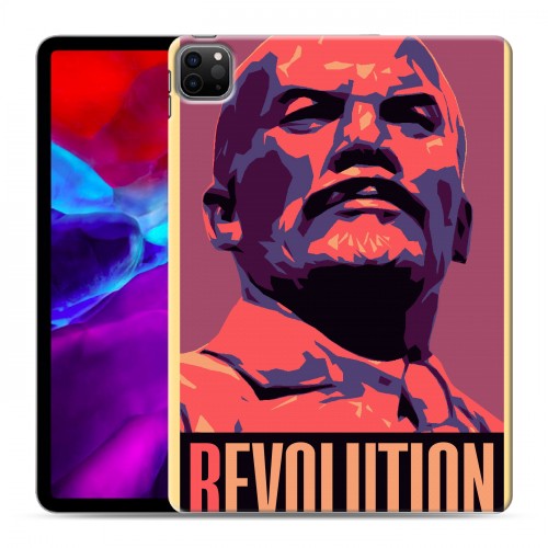 Дизайнерский силиконовый чехол для Ipad Pro 11 (2020) Владимир Ленин
