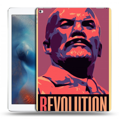 Дизайнерский силиконовый чехол для Ipad Pro Владимир Ленин