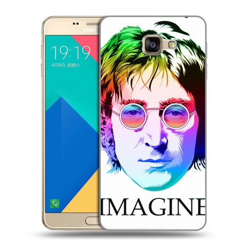 Дизайнерский пластиковый чехол для Samsung Galaxy A9 Джон Леннон