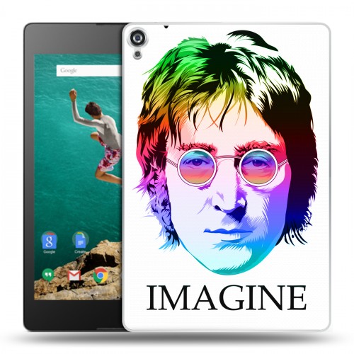 Дизайнерский пластиковый чехол для Google Nexus 9 Джон Леннон