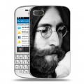 Дизайнерский пластиковый чехол для BlackBerry Q10 Джон Леннон