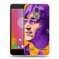 Дизайнерский силиконовый чехол для Lenovo K6 Джон Леннон