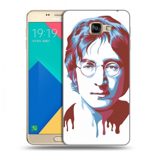 Дизайнерский силиконовый чехол для Samsung Galaxy A9 Джон Леннон