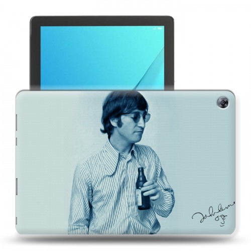 Дизайнерский силиконовый чехол для Huawei MediaPad M5 10.8 Джон Леннон