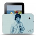 Дизайнерский силиконовый чехол для Samsung Galaxy Tab 2 7.0 Джон Леннон