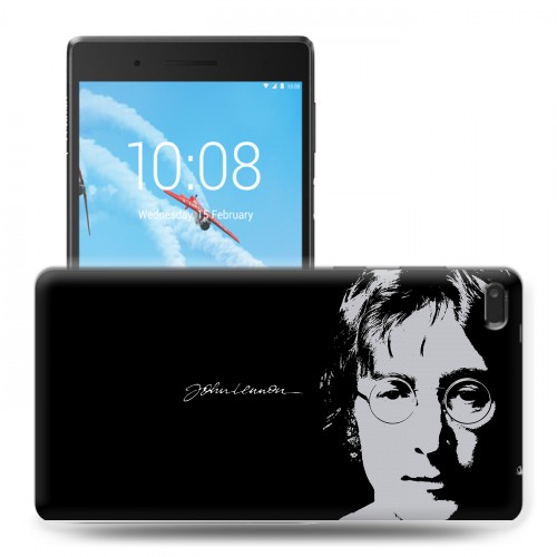 Дизайнерский силиконовый чехол для Lenovo Tab 4 7 Джон Леннон