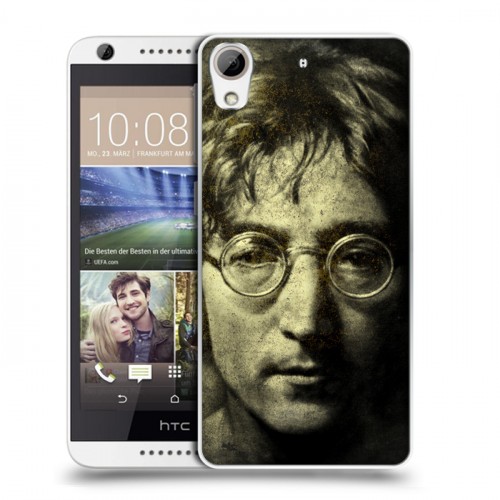 Дизайнерский пластиковый чехол для HTC Desire 626 Джон Леннон