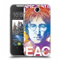 Дизайнерский силиконовый чехол для HTC Desire 310 Джон Леннон