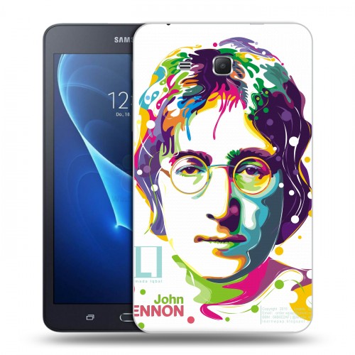 Дизайнерский силиконовый чехол для Samsung Galaxy Tab A 7 (2016) Джон Леннон