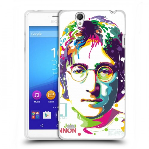 Дизайнерский пластиковый чехол для Sony Xperia C4 Джон Леннон