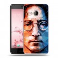 Дизайнерский силиконовый чехол для HTC U Play Джон Леннон