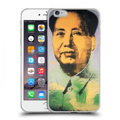 Дизайнерский силиконовый чехол для Iphone 6 Plus/6s Plus Мао