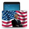 Дизайнерский силиконовый чехол для Xiaomi Mi Pad 2 Барак Обама