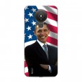 Дизайнерский пластиковый чехол для Nokia 1.4 Барак Обама