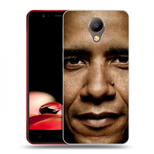 Дизайнерский пластиковый чехол для Elephone P8 Барак Обама