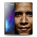 Дизайнерский силиконовый чехол для Lenovo Tab 2 A7-30 Барак Обама