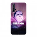 Дизайнерский силиконовый чехол для Huawei Honor 20 Барак Обама