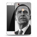 Дизайнерский пластиковый чехол для ZTE Nubia N1 Барак Обама