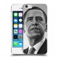 Дизайнерский пластиковый чехол для Iphone 5s Барак Обама