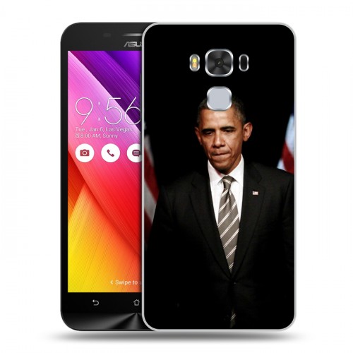 Дизайнерский пластиковый чехол для ASUS ZenFone 3 Max ZC553KL Барак Обама