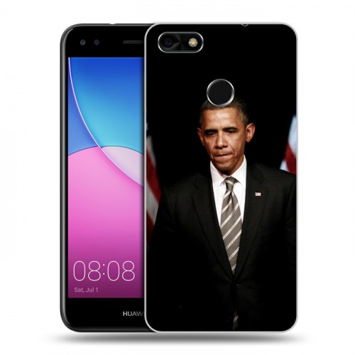 Дизайнерский пластиковый чехол для Huawei Nova Lite (2017) Барак Обама