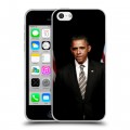 Дизайнерский пластиковый чехол для Iphone 5c Барак Обама