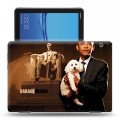 Дизайнерский силиконовый чехол для Huawei MediaPad T5 Барак Обама