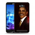 Дизайнерский пластиковый чехол для ASUS ZenFone Max Барак Обама