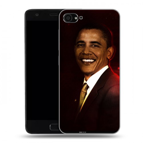 Дизайнерский силиконовый чехол для ZUK Z2 Барак Обама