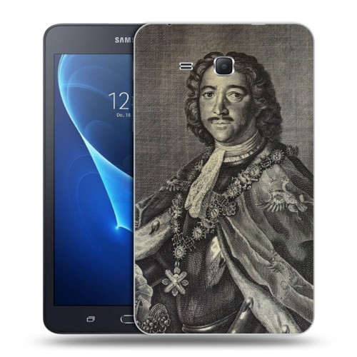 Дизайнерский силиконовый чехол для Samsung Galaxy Tab A 7 (2016) Петр Первый