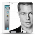 Дизайнерский пластиковый чехол для Ipad 2/3/4 Бред Питт