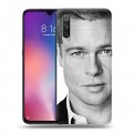 Дизайнерский силиконовый с усиленными углами чехол для Xiaomi Mi9 Бред Питт