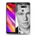 Дизайнерский пластиковый чехол для LG G8 ThinQ Бред Питт