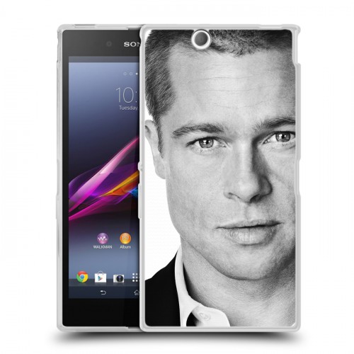 Дизайнерский пластиковый чехол для Sony Xperia Z Ultra  Бред Питт