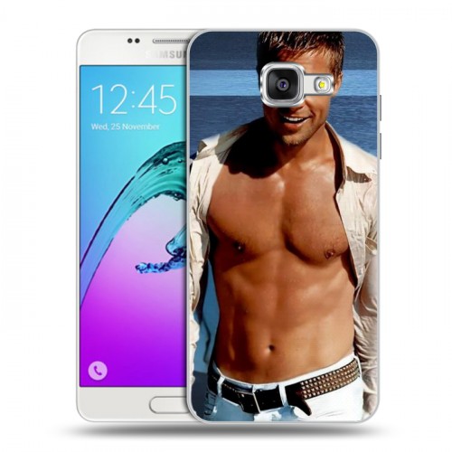 Дизайнерский силиконовый чехол для Samsung Galaxy A5 (2016) Бред Питт
