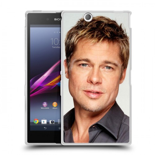 Дизайнерский пластиковый чехол для Sony Xperia Z Ultra  Бред Питт