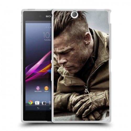 Дизайнерский пластиковый чехол для Sony Xperia Z Ultra  Бред Питт