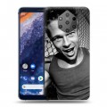 Дизайнерский силиконовый чехол для Nokia 9 PureView Бред Питт