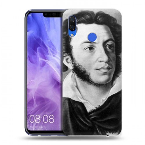 Дизайнерский пластиковый чехол для Huawei Nova 3i Александр Пушкин