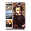 Дизайнерский пластиковый чехол для HTC One E9+ Александр Пушкин