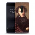 Дизайнерский пластиковый чехол для Nokia 5 Александр Пушкин